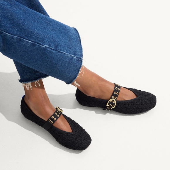 NWT--Rothy's The Max Buckle Mary Jane - Twinkle Bouclé Size 8 - Picture 3 of 3